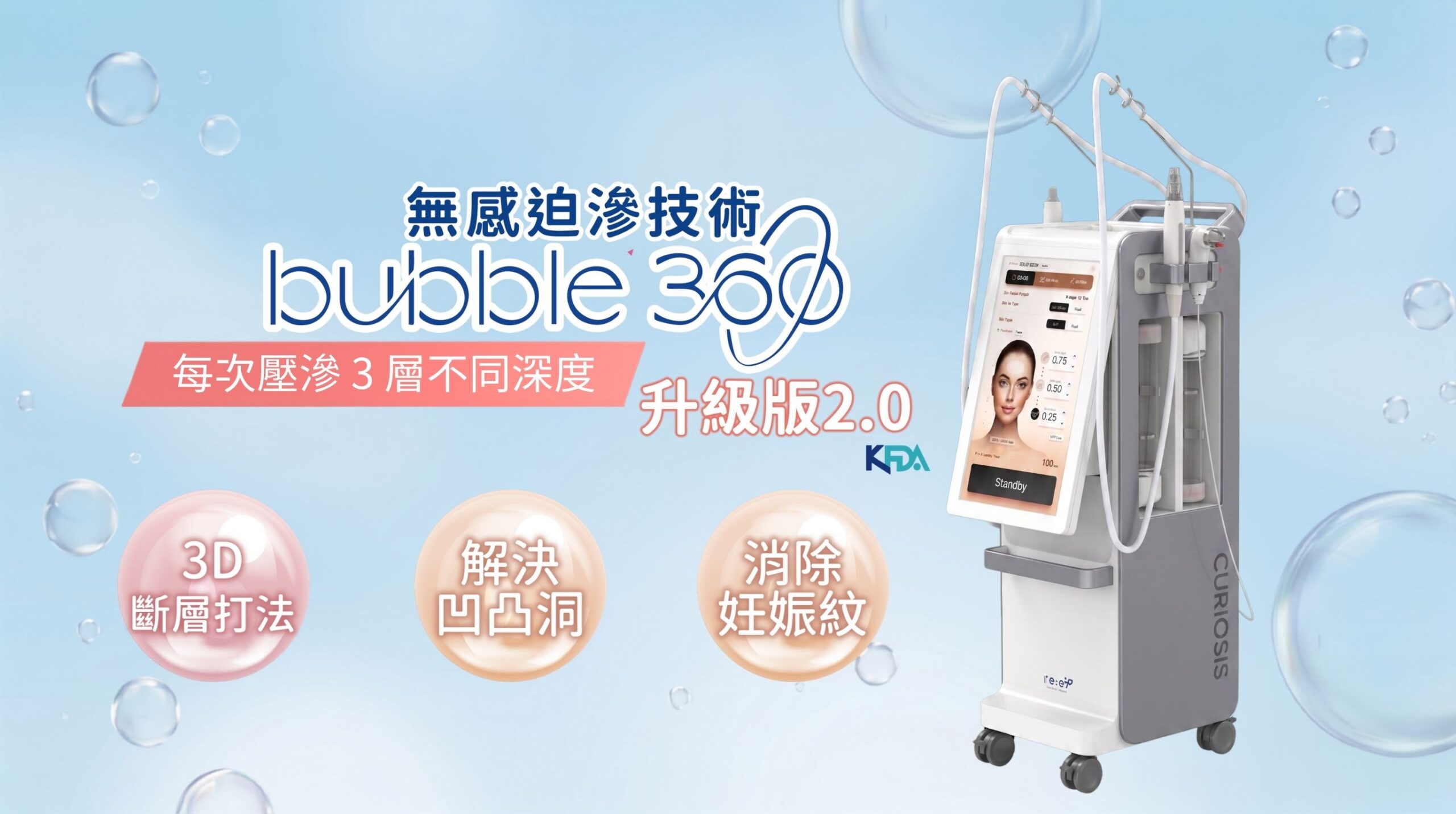 Bubble 360 Head Banner